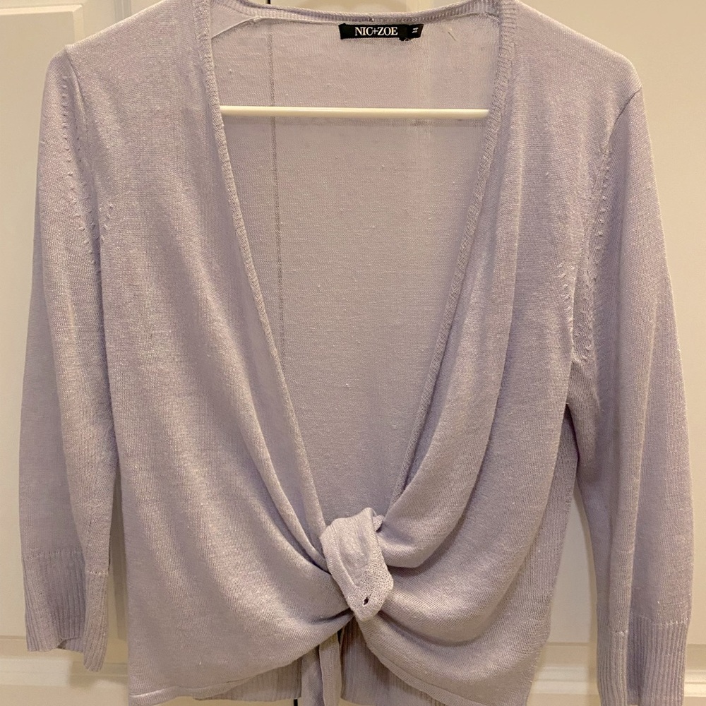 Nic + Zoe lightweight 4-way cardigan